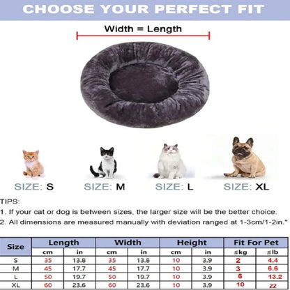 Ultra-Soft Donut Dog Bed