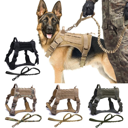 Tactical Dog Training Harness