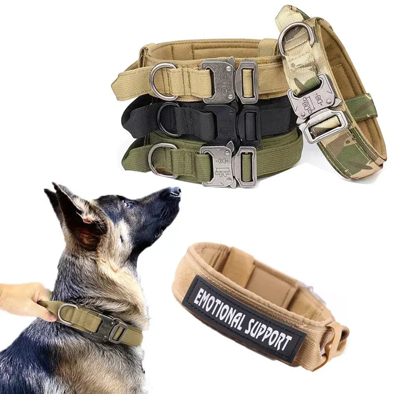 Military Tactical Dog Collar