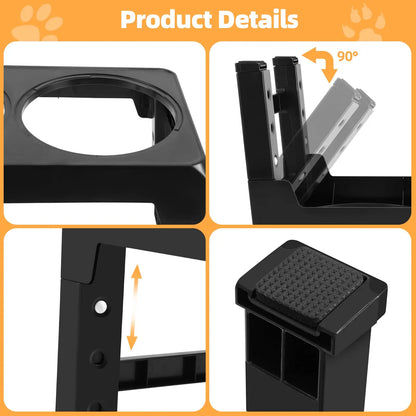 Adjustable Elevated Dog Feeder